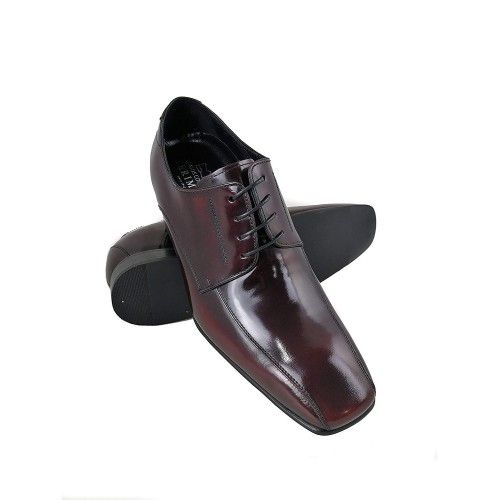 Men Leather Shoes, Elevator Shoes 2,7 in, Elegant Shoes for Men Zerimar - 1