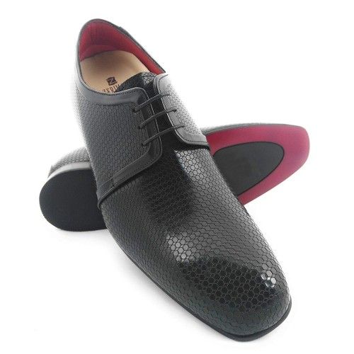 Men Leather Shoes, Elevator Shoes 2,7 in, Elegant Shoes for Men 2 Zerimar - 1