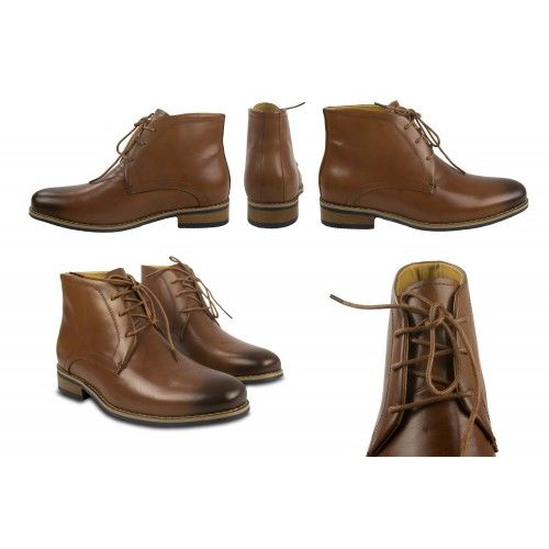 Men Leather Shoes, Elevator Shoes 2,7 in, Elegant Shoes for Men 20 Zerimar - 5