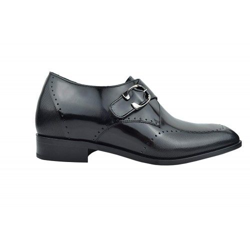 Men Leather Shoes, Elevator Shoes 2,7 in, Casual Shoes for Men 12 Zerimar - 1