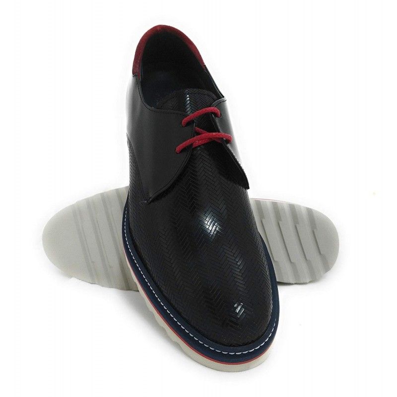 Men Leather Shoes, Elevator Shoes 2,7 in, Casual Shoes for Men 3 Zerimar - 8