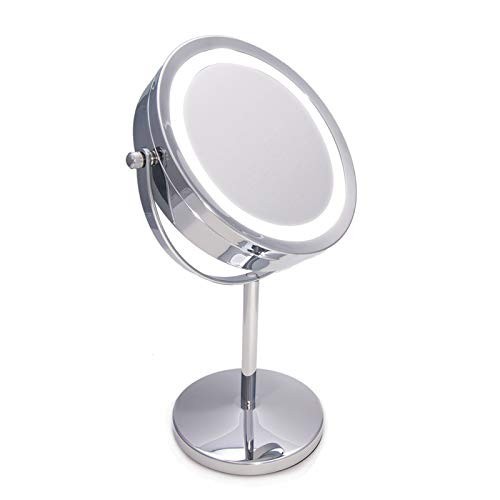 Mirror with LED lights, Make Up Mirror, Double Side Mirror x3 rise Airel - 1