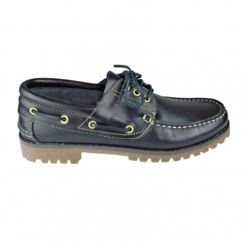 Winter leather boat shoes for men Zerimar - 18