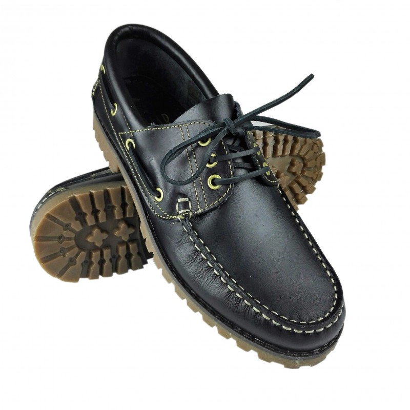 Winter leather boat shoes for men Zerimar - 18