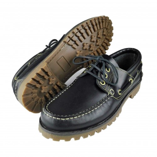 Winter leather boat shoes for men Zerimar - 18