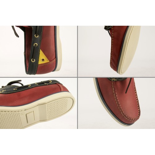 Leather Boat Shoes for Men, Leather Nautical Shoes Men, Loafers Men 8 Zerimar - 8