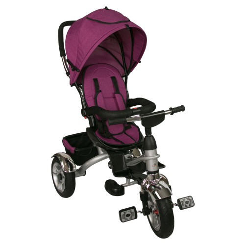 Baby Stroller with 3 Wheels and Hood - Compact Folding Airel - 5