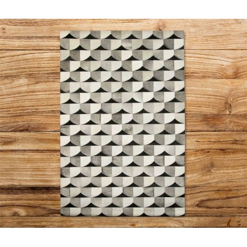 Cowhide Patchwork Rug THORN - Various sizes
