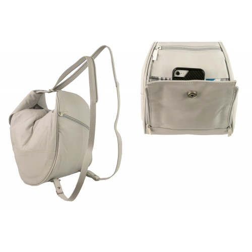2-in-1 leather bag and backpack Zerimar - 28