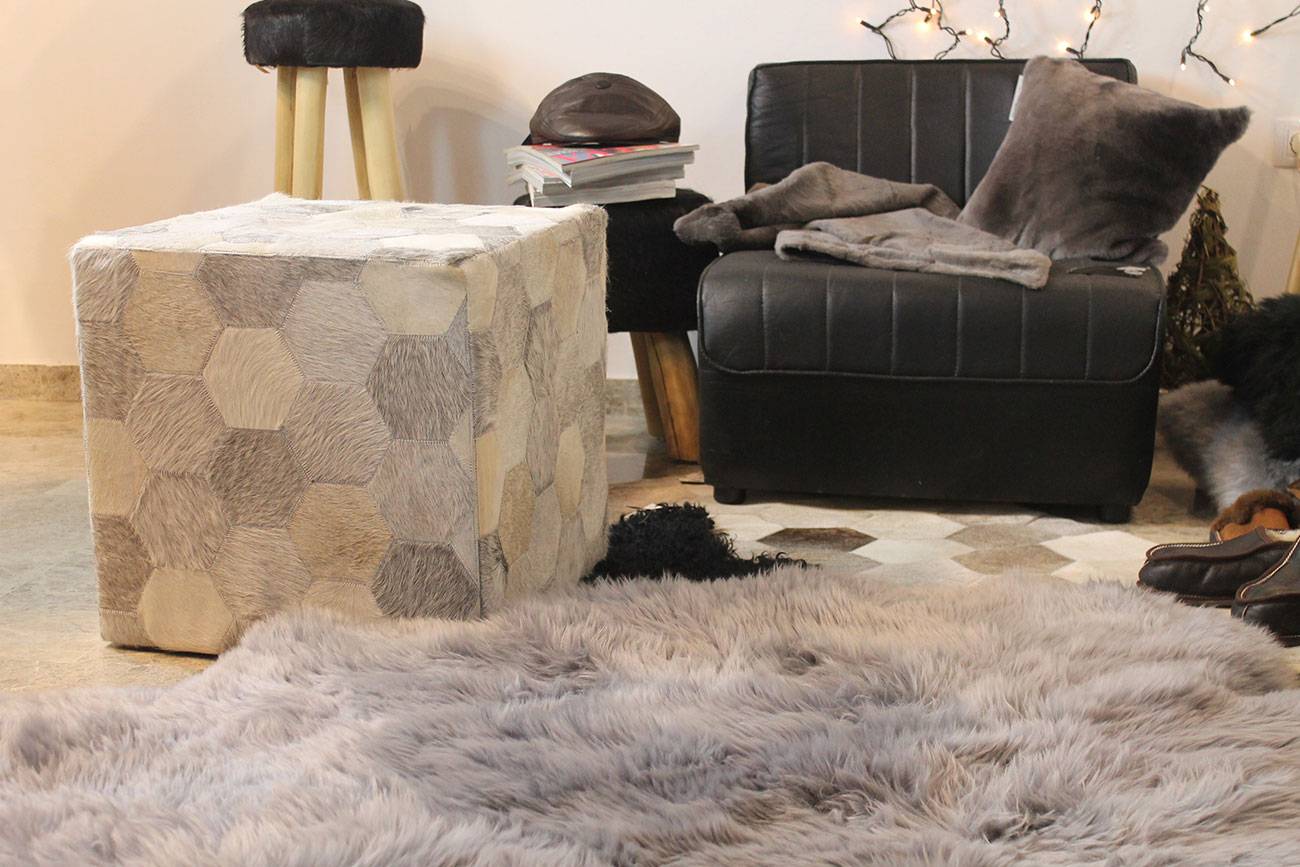 Natural leather rugs and Feng shui